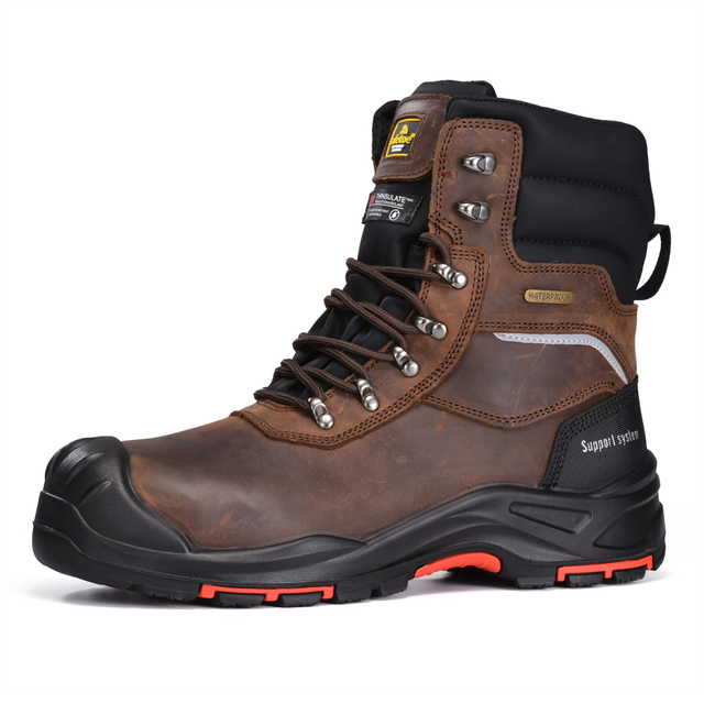 Insulated Waterproof Winter Safety Boots | Oil & Gas Work Boots