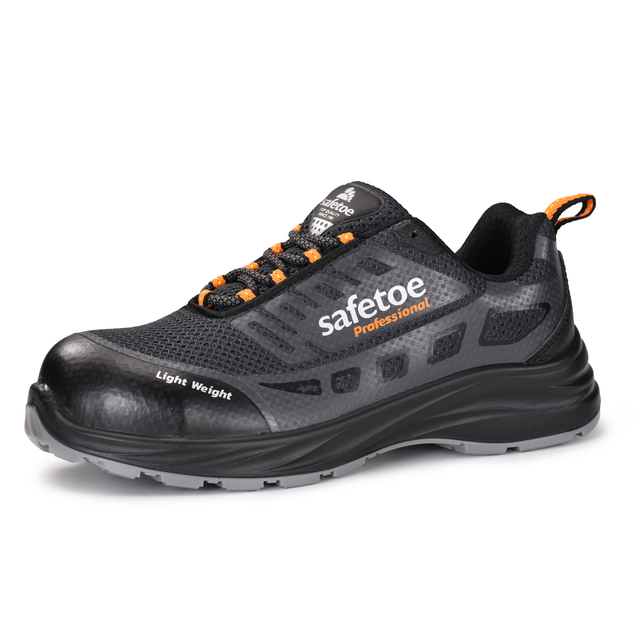 Lightweight Breathable Safety Sneakers — Composite Toe & Kevlar