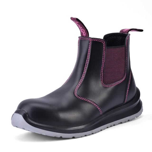 Safetoe Women's Chelsea Slip-On Safety Boots