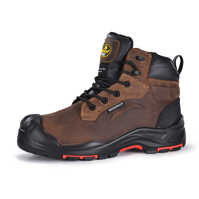 Waterproof Oil & Gas Safety Boots — Metal-Free Composite Toe