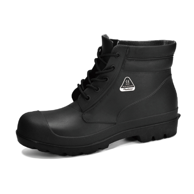 S5 Short Safety Wellington Boots — Steel Toe PVC